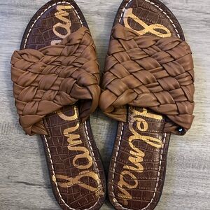 Sam Edelman Tan Braided Sandals